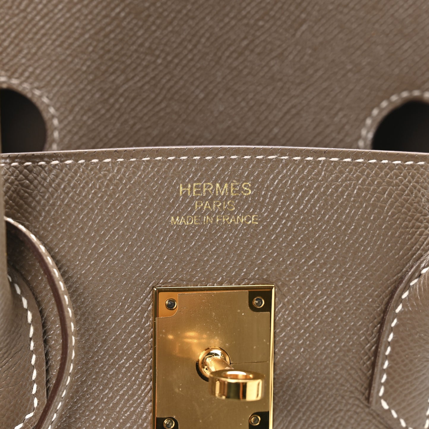 Epsom Birkin 35 Etoupe