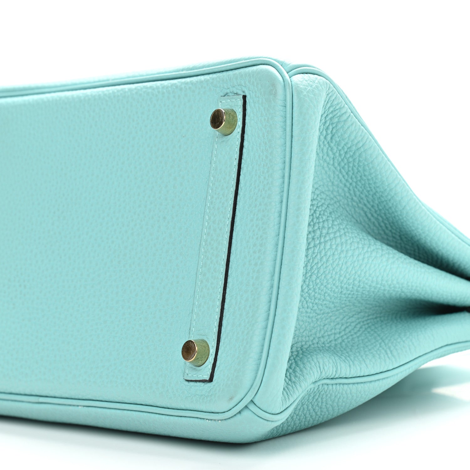 Hermes Togo Birkin 30 Bleu Atoll 9 of 9