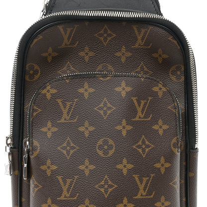 Louis Vuitton Monogram Macassar Avenue Sling Bag NM 8 of 10