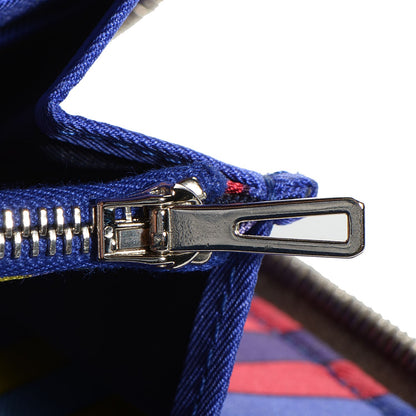 Hermes Epsom Silk'in Wallet Etoupe Bleu Electrique 9 of 12