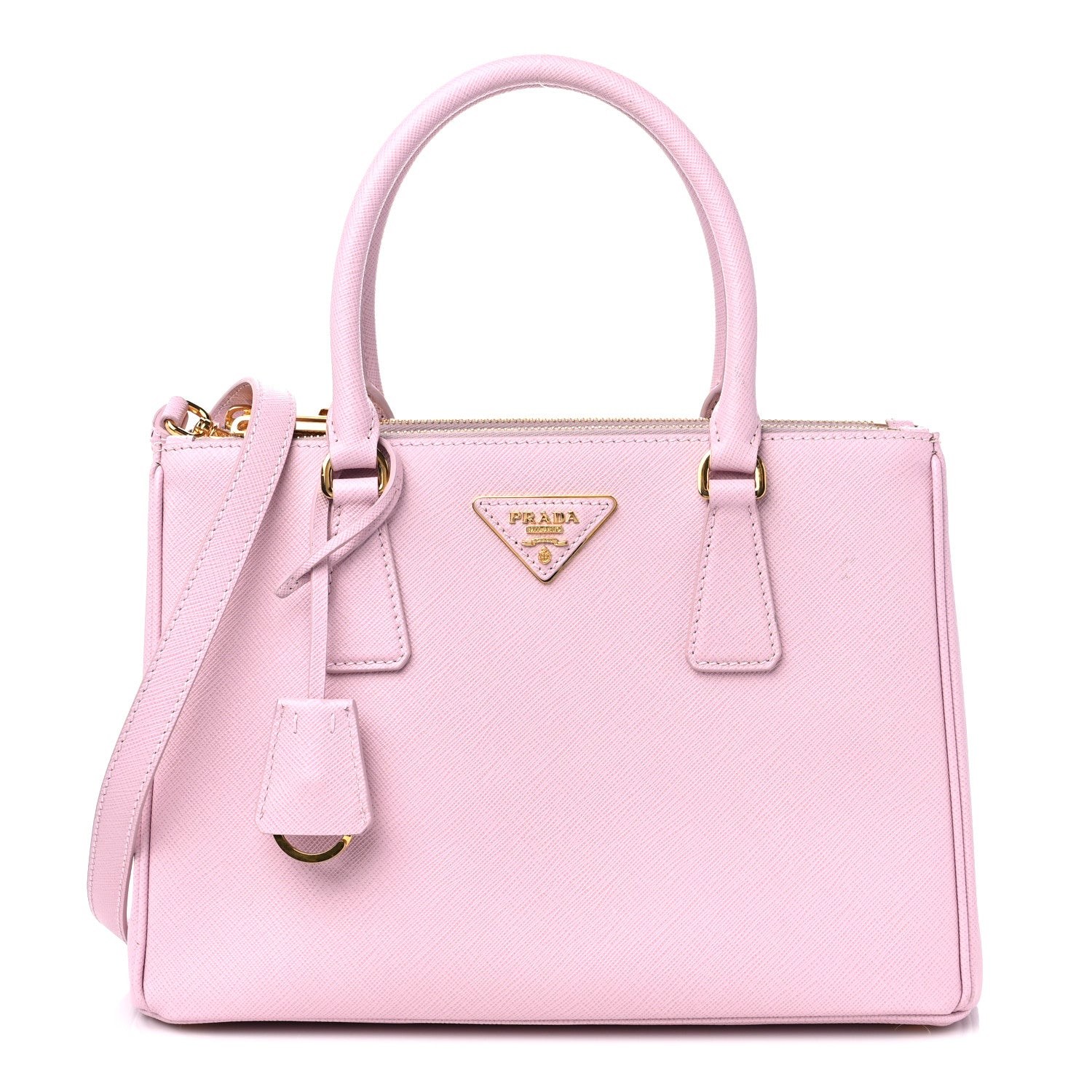 Prada Saffiano Small Galleria Double Zip Tote Alabastro 1 of 13