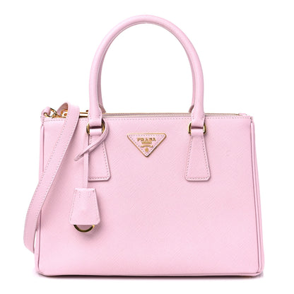 Prada Saffiano Small Galleria Double Zip Tote Alabastro 1 of 13