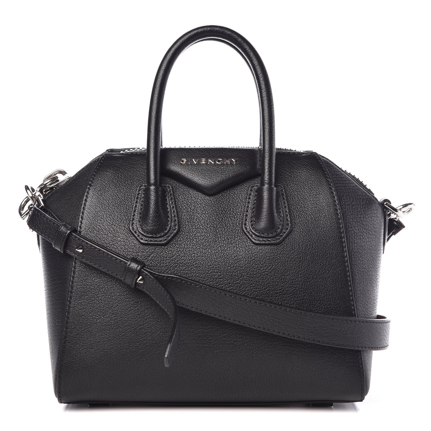 Givenchy Sugar Goatskin Mini Antigona Black 1 of 11