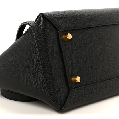 Celine Grained Calfskin Mini Belt Bag Black 10 of 11