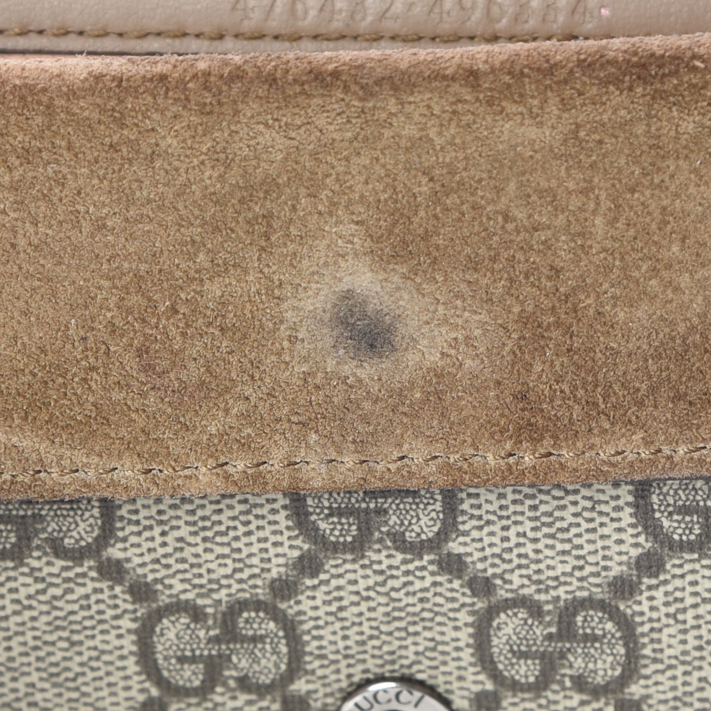 GG Supreme Monogram Super Mini Dionysus Shoulder Bag Taupe