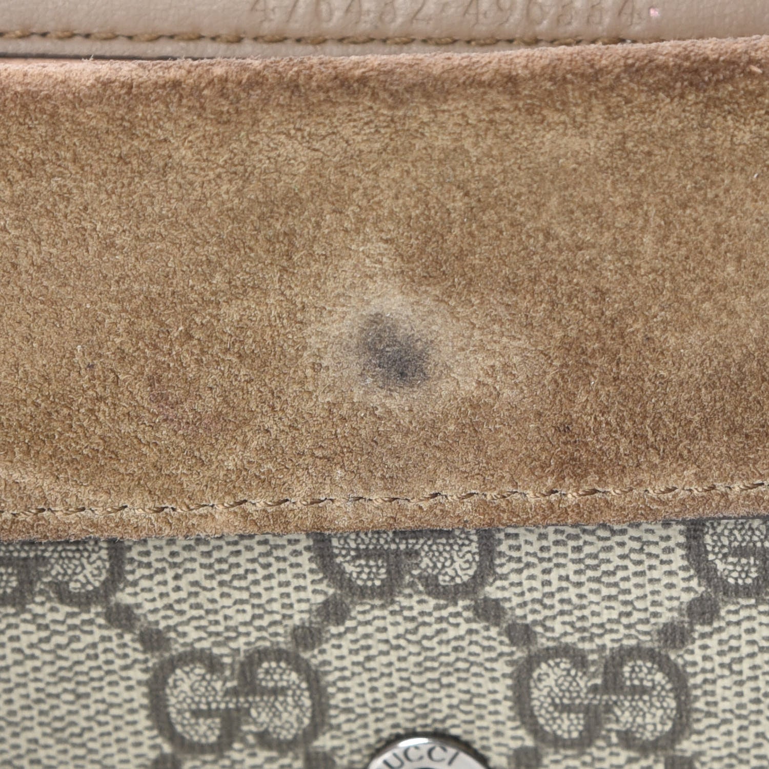 Gucci GG Supreme Monogram Super Mini Dionysus Shoulder Bag Taupe 9 of 10