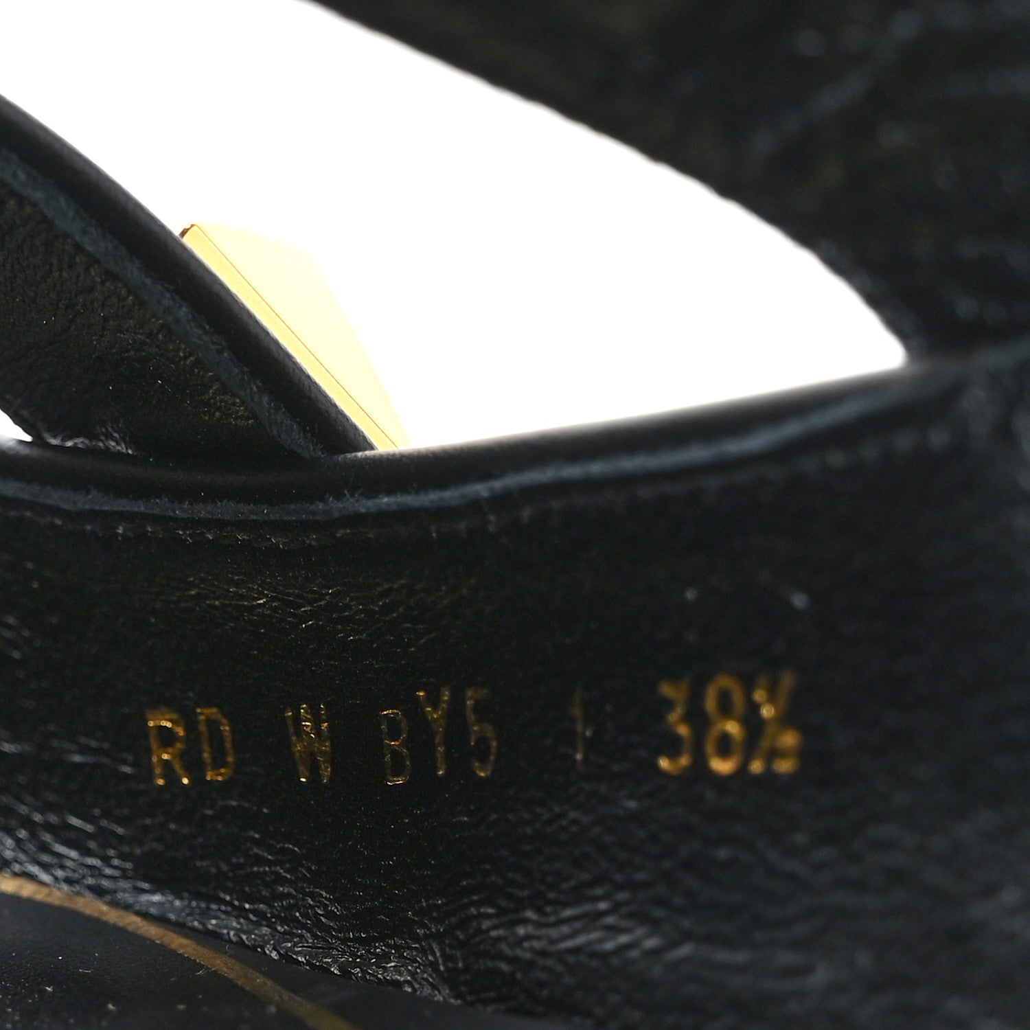 Valentino Garavani Calfskin Roman Stud Ankle Strap Flat Mules 38.5 Black 6 of 8
