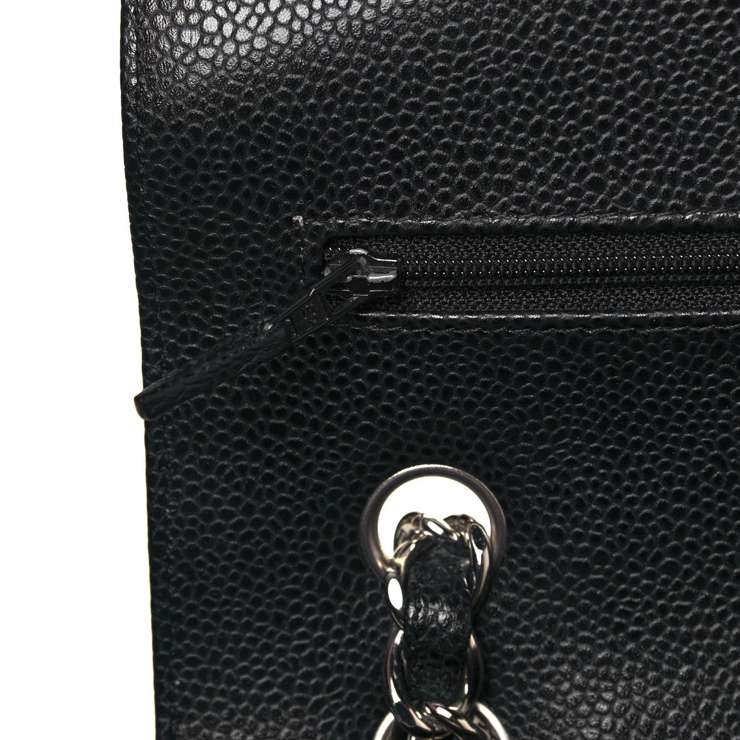 Chanel Caviar Quilted Jumbo Double Flap Black 17 of 17