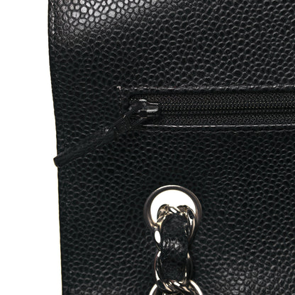 Chanel Caviar Quilted Jumbo Double Flap Black 17 of 17