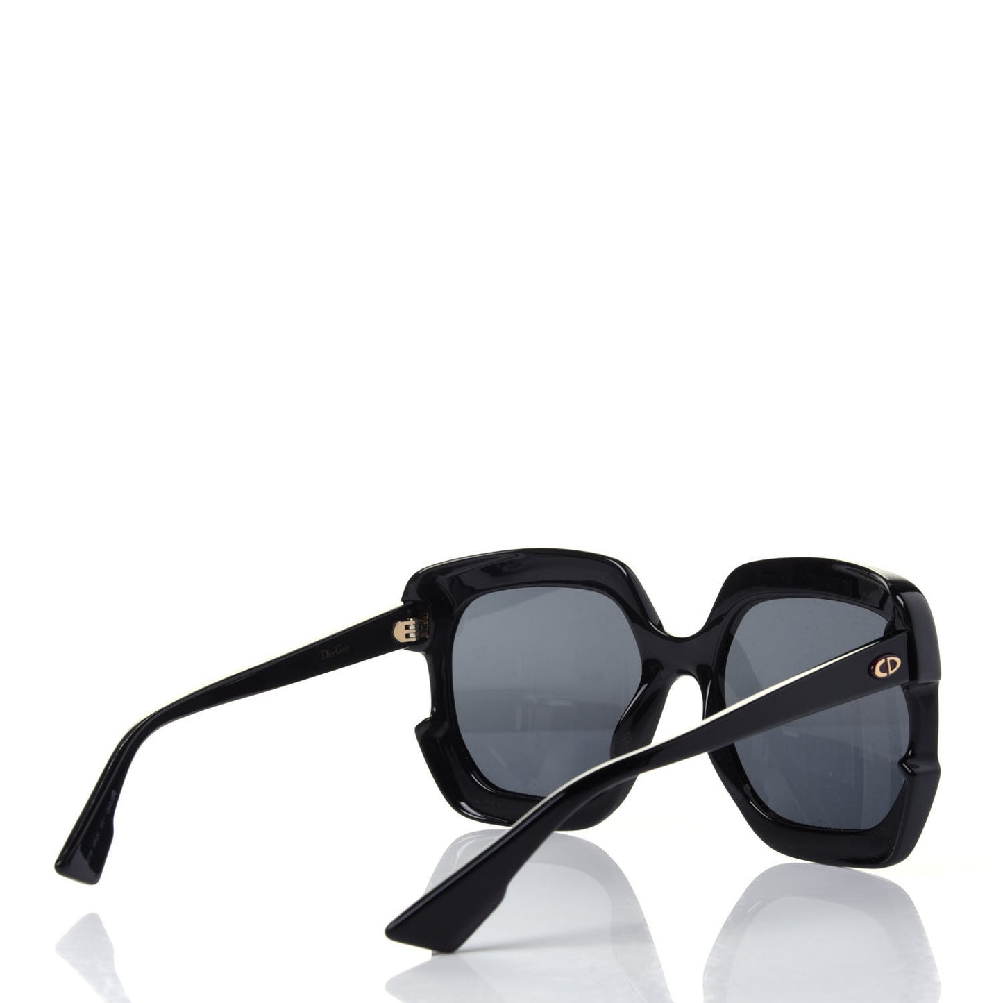 Square Gaia Sunglasses Black