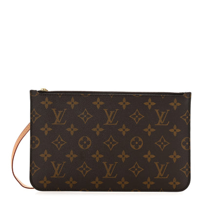 Louis Vuitton Monogram Neverfull MM GM Pochette 1 of 9