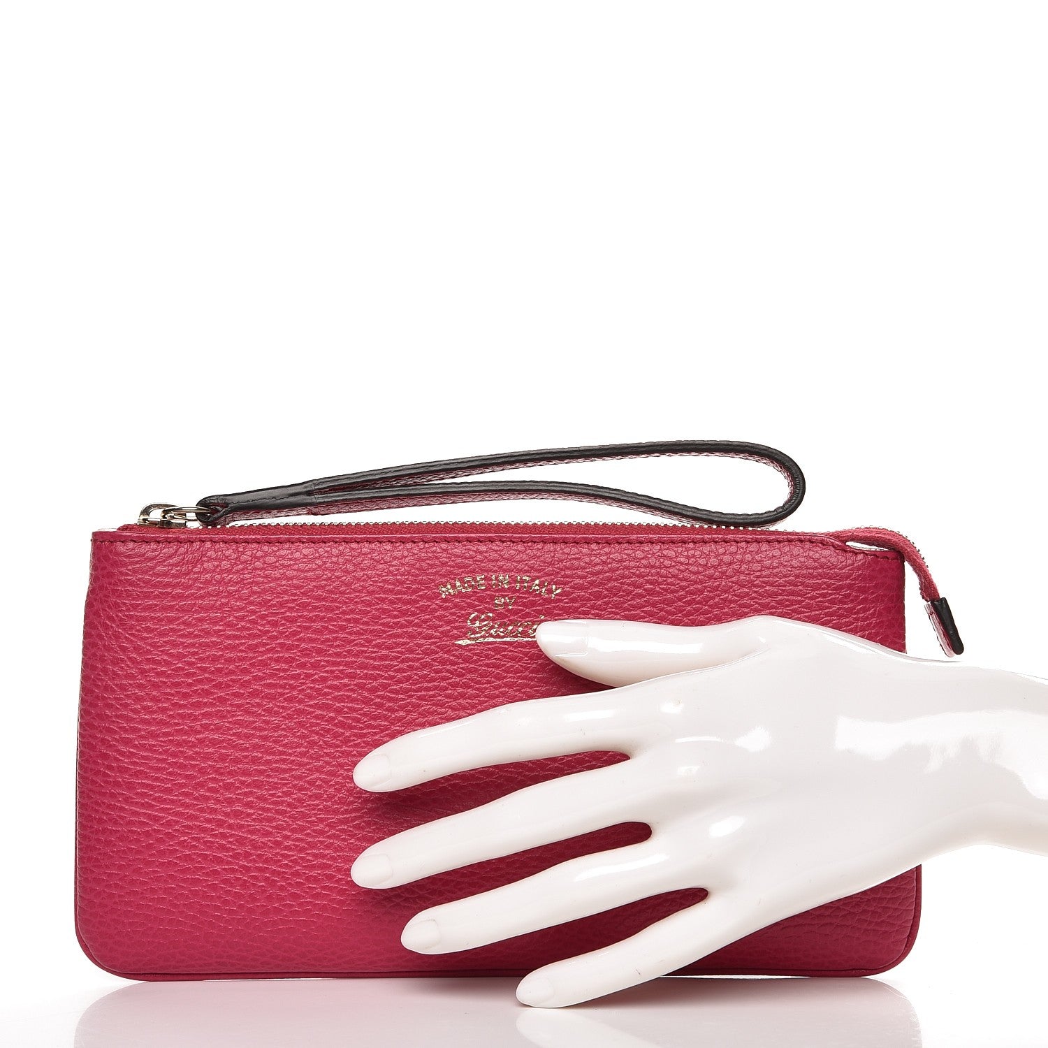 Gucci Dollar Calfskin Swing Wristlet Blossom 2 of 8