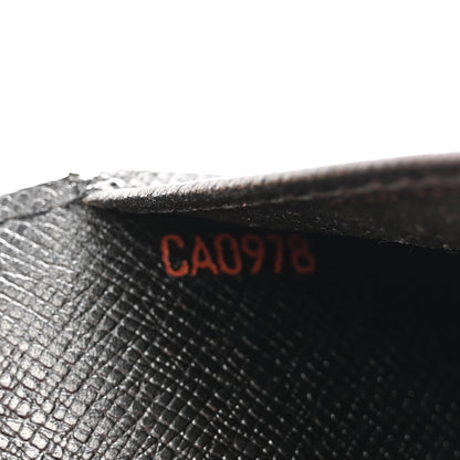 Louis Vuitton LOUIS VUITTON Epi Small Ring Agenda Cover Black 7 of 10