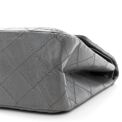 Chanel Aged Calfskin Quilted 2.55 Reissue 227 Flap Grey 10 of 13