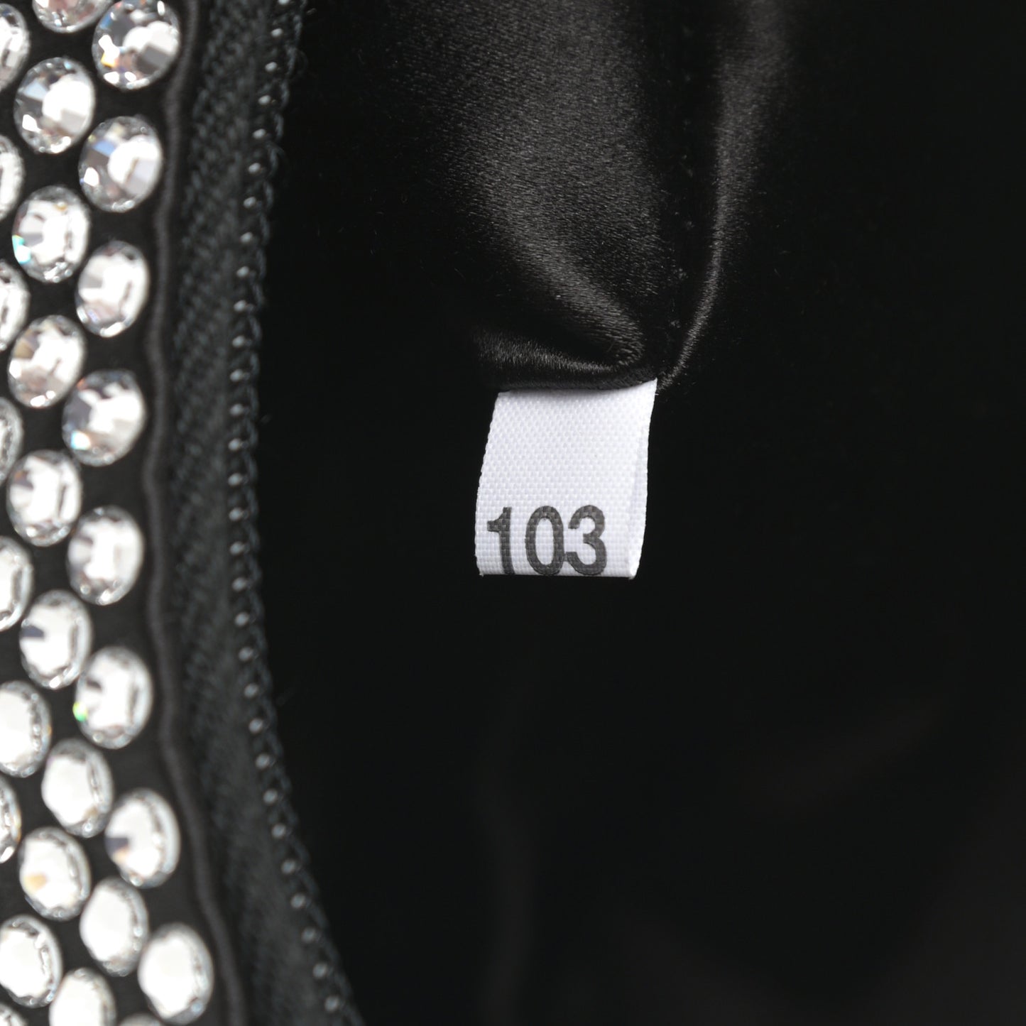 Satin Crystal Mini Re-Edition 2000 Bag Cristal