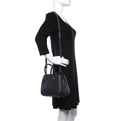 Louis Vuitton Empreinte Montaigne BB Marine Rouge 2 of 10