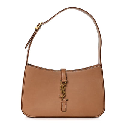 Saint Laurent Smooth Calfskin Le 5 A 7 Hobo Brown 1 of 10