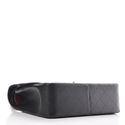 Chanel Caviar Quilted Jumbo Double Flap Black 4 of 10