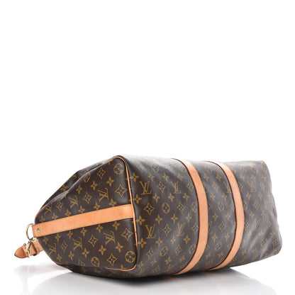 Louis Vuitton Monogram Keepall Bandouliere 45 4 of 25