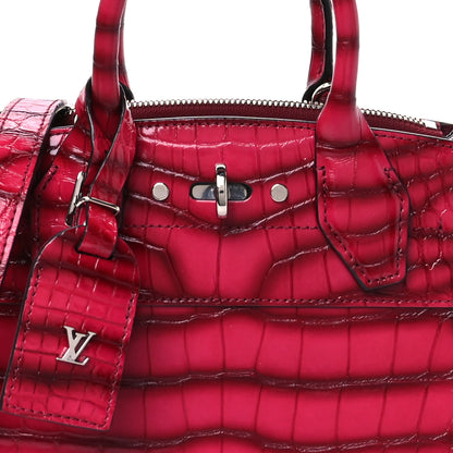Louis Vuitton Brilliant Alligator Mini City Steamer Fuchsia 7 of 12