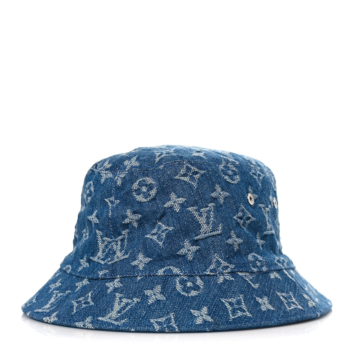 Monogram Denim Transformable Bob Bucket Hat 62 Blue