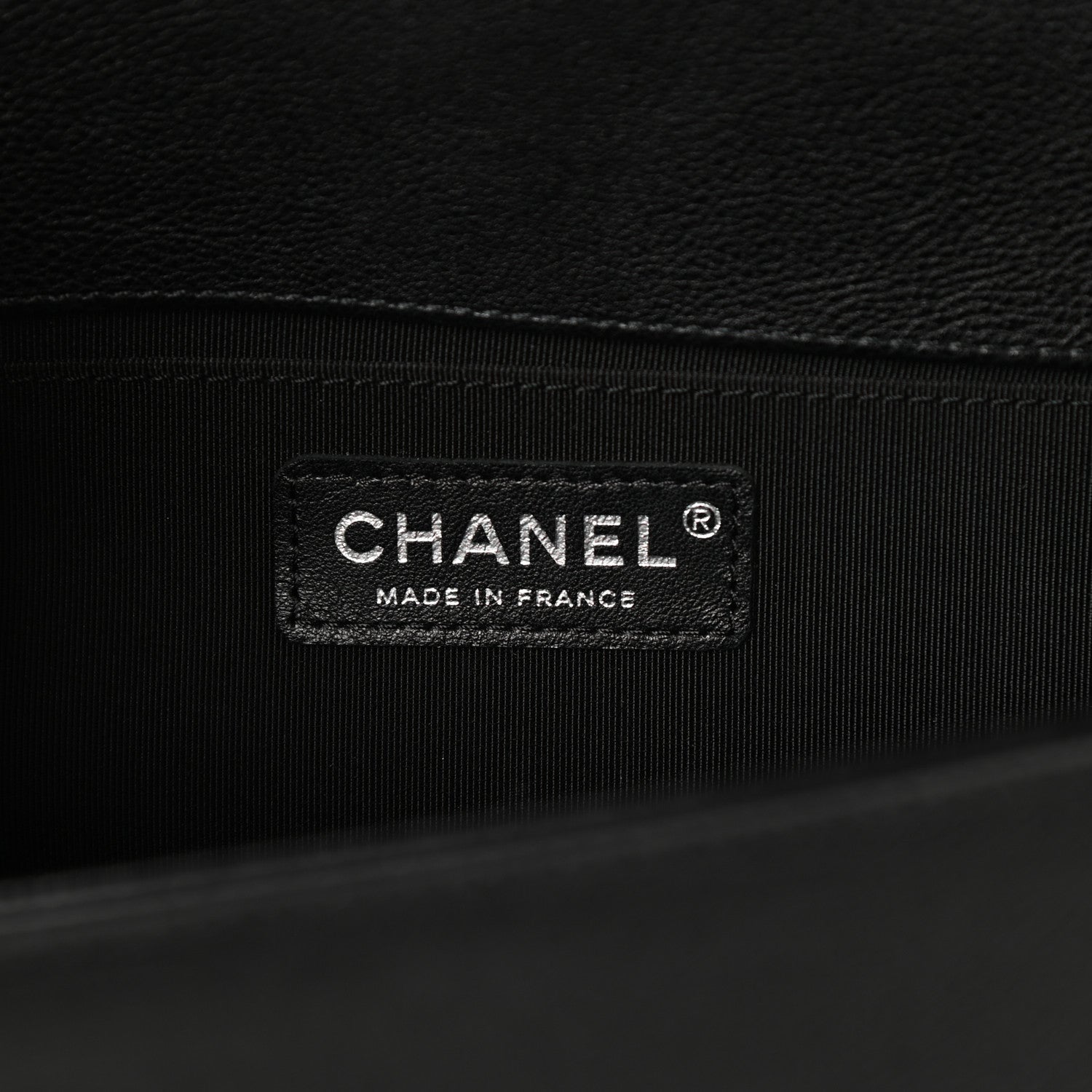 Chanel Calfskin Quilted Medium Boy Flap Black 6 of 9