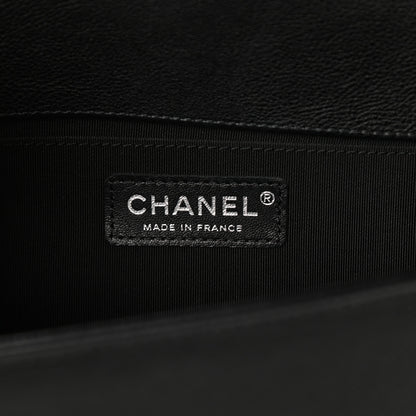 Chanel Calfskin Quilted Medium Boy Flap Black 6 of 9