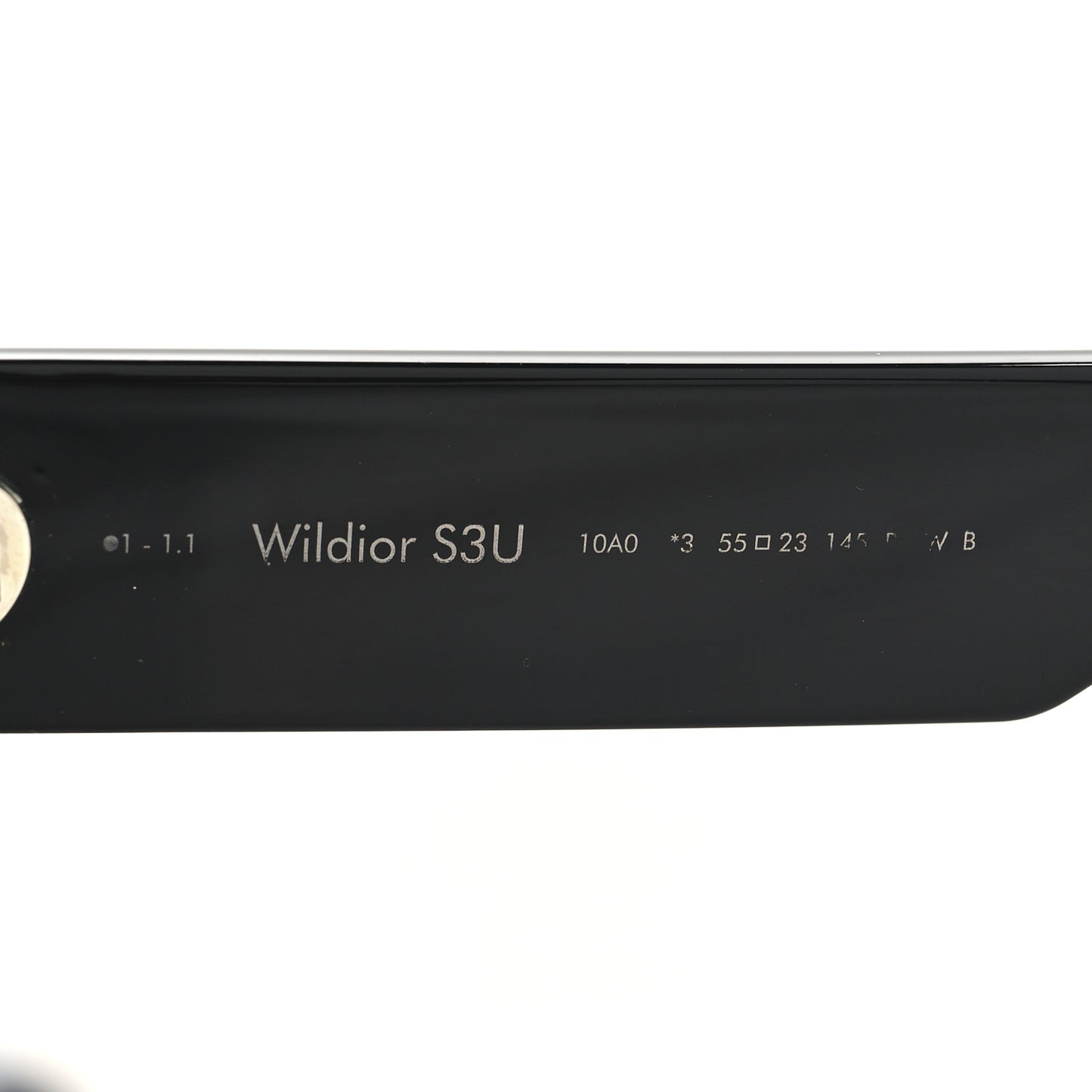 Acetate Wildior S3U Sunglasses  Black