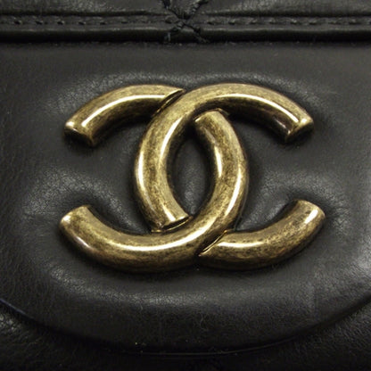Chanel Lambskin Classic Jumbo Flap Zip Top Tote 2011 Black 10 of 11