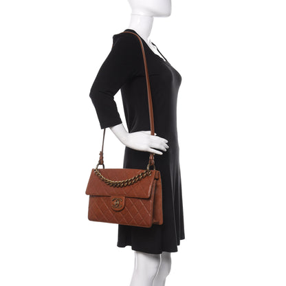 Chanel Caviar Quilted Large Retro Class Flap Brown 2 of 10