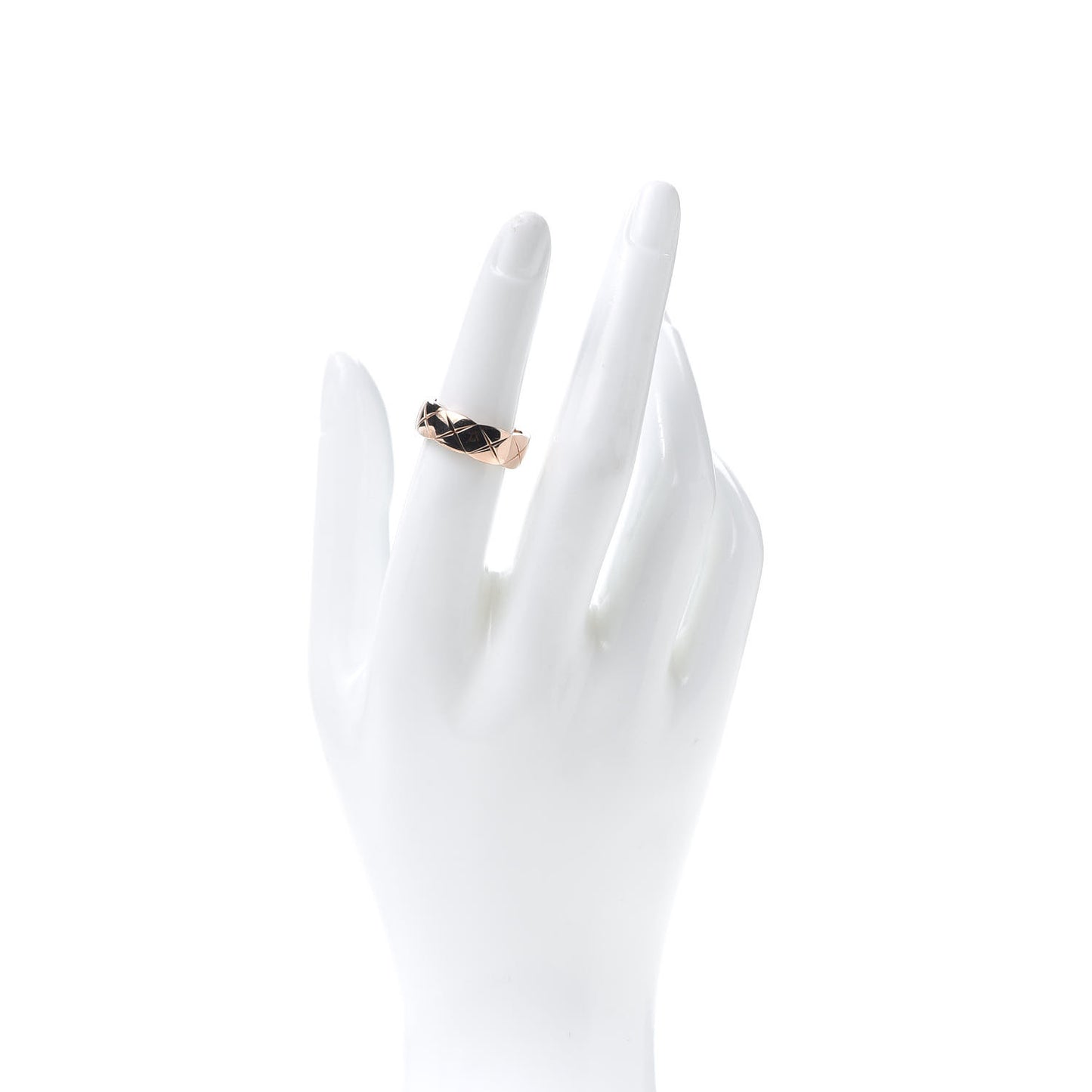18K Beige Gold Small Coco Crush Ring 52 6
