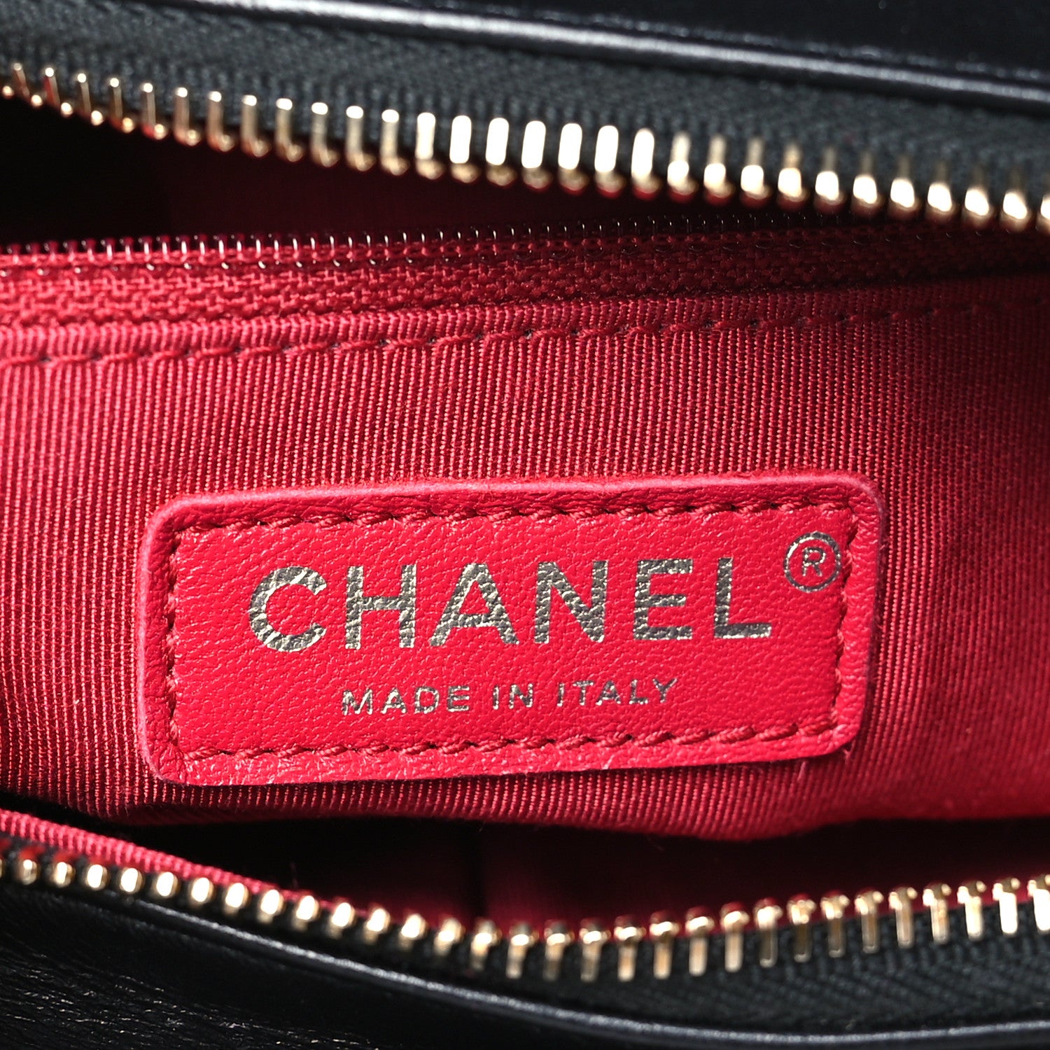 Chanel Aged Calfskin Chevron Quilted Small Gabrielle Hobo Black 6 of 10