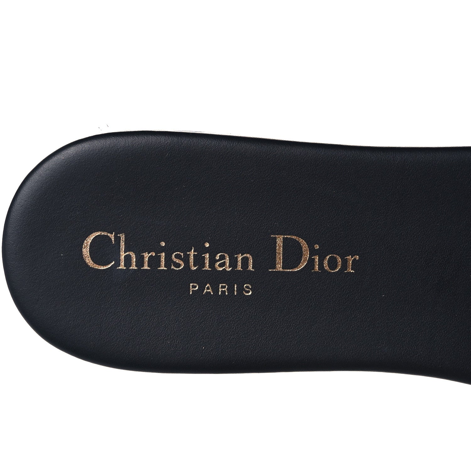 Christian Dior Canvas Embroidered Dway Mules Slide Sandals 38 Deep Blue 7 of 9