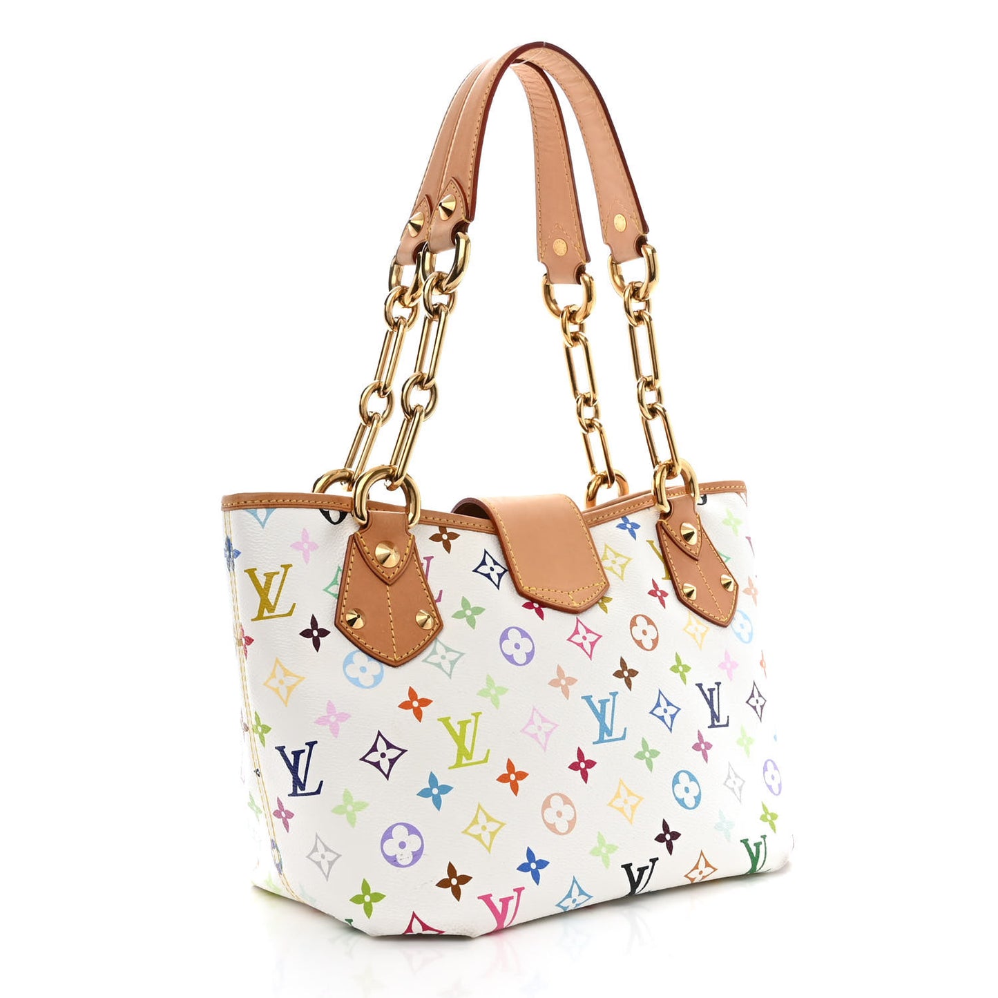 Monogram Multicolor Annie MM White