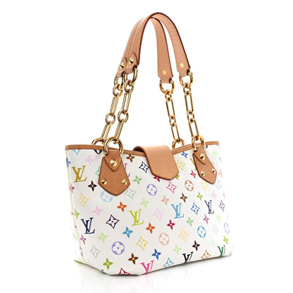 Louis Vuitton Monogram Multicolor Annie MM White 3 of 12