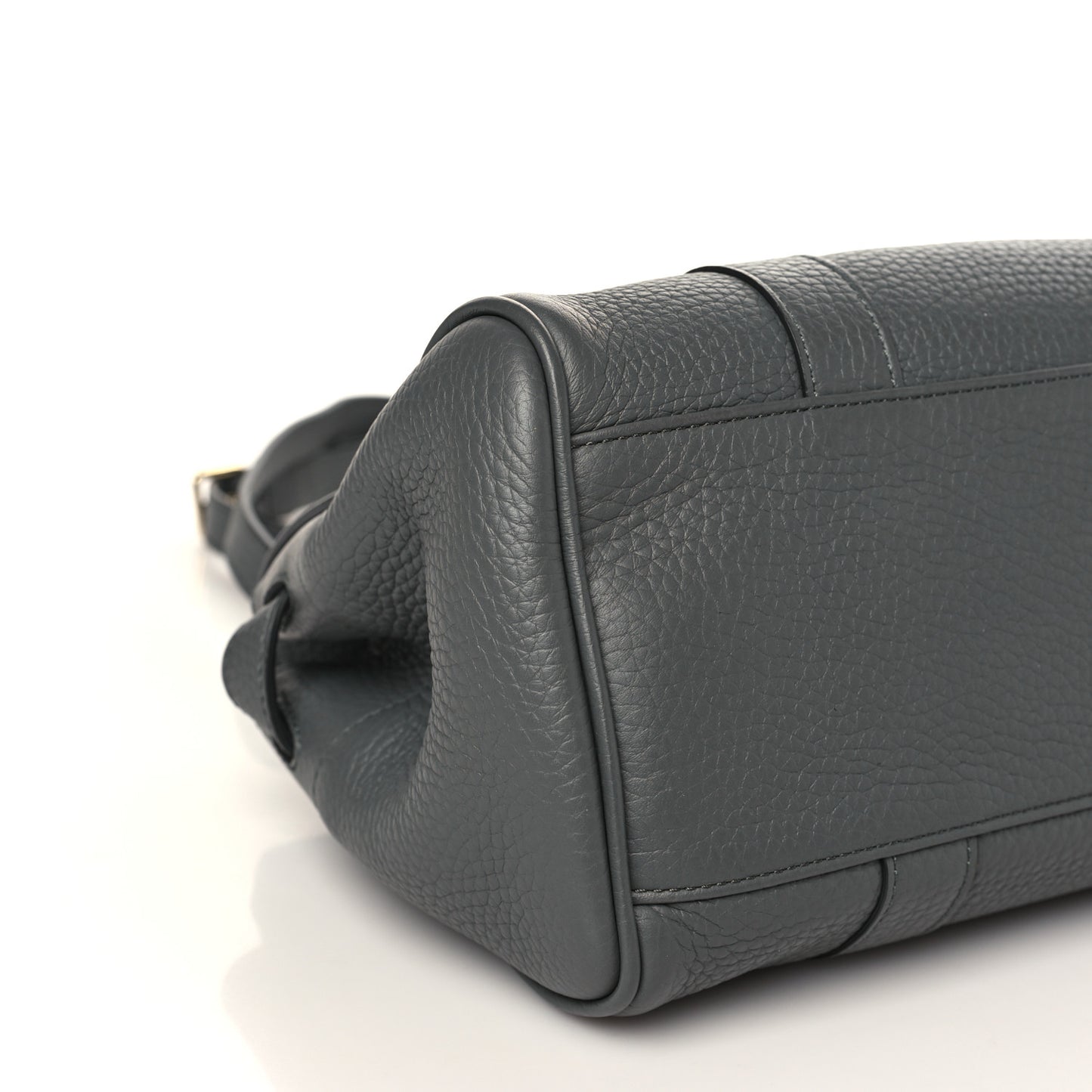 Classic Grain Small Bayswater Satchel Mole Grey