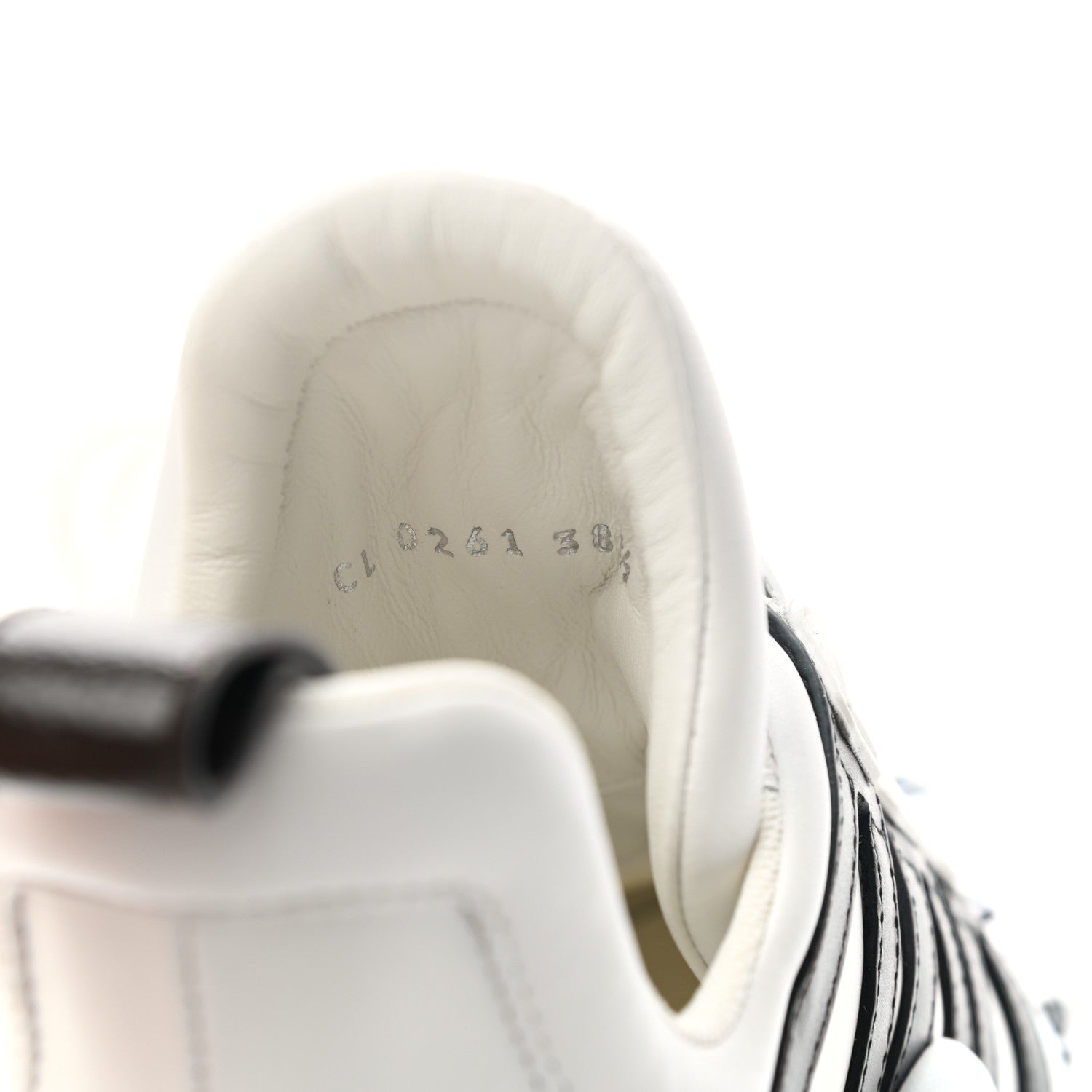 Louis Vuitton X FORNASETTI Calfskin Technical Nylon LV Archlight Sneaker 38.5 Black 8 of 8