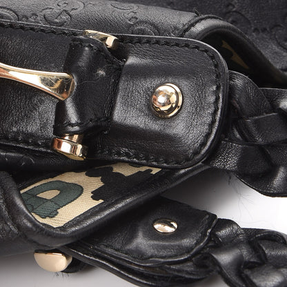 Gucci Guccissima Small Pelham Shoulder Bag Black 10 of 10