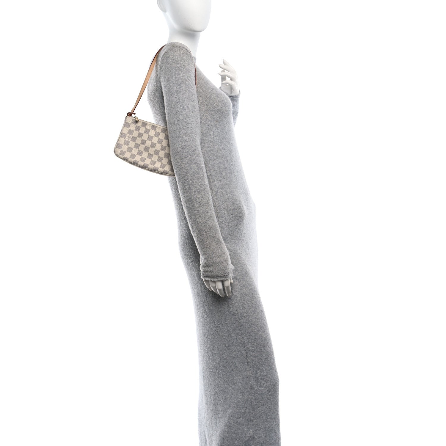 Louis Vuitton Damier Azur Pochette Accessories NM 2 of 9