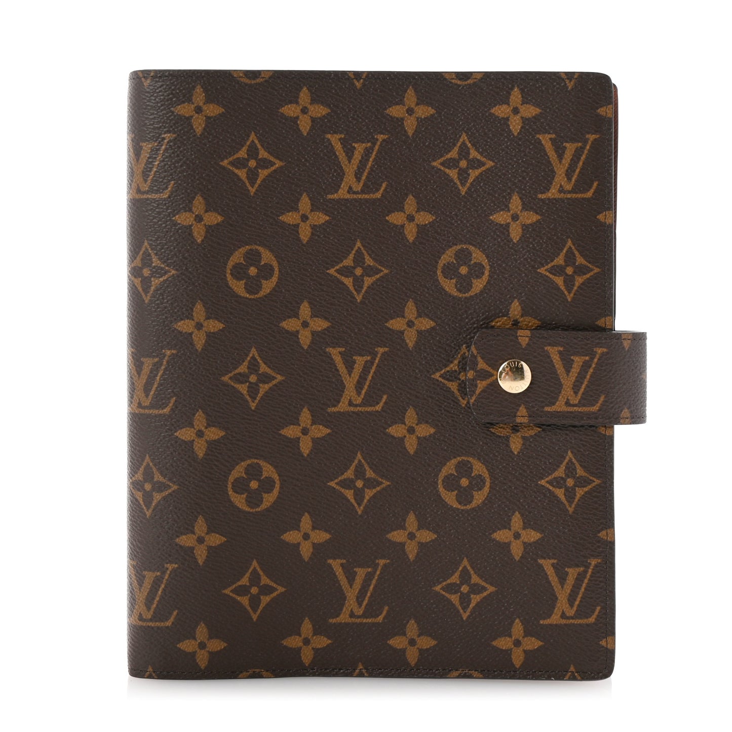 Monogram Large Ring Agenda Cover