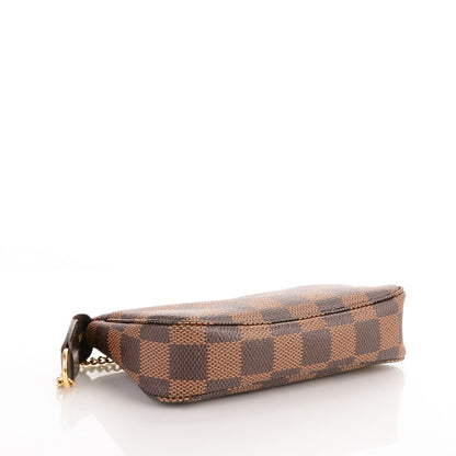 Louis Vuitton Damier Ebene Mini Pochette Accessories 4 of 7