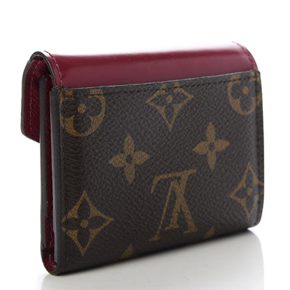 Louis Vuitton Monogram Zoe Wallet Fuchsia 3 of 7