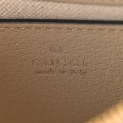 Gucci GG Supreme Monogram Textured Dollar Calfskin Small Ophidia Hobo Beige Mystic White Oatmeal 6 of 8