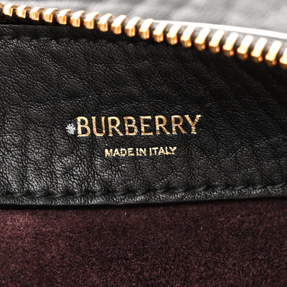 Burberry Grainy Calfskin Small Knight Bag Black 6 of 9