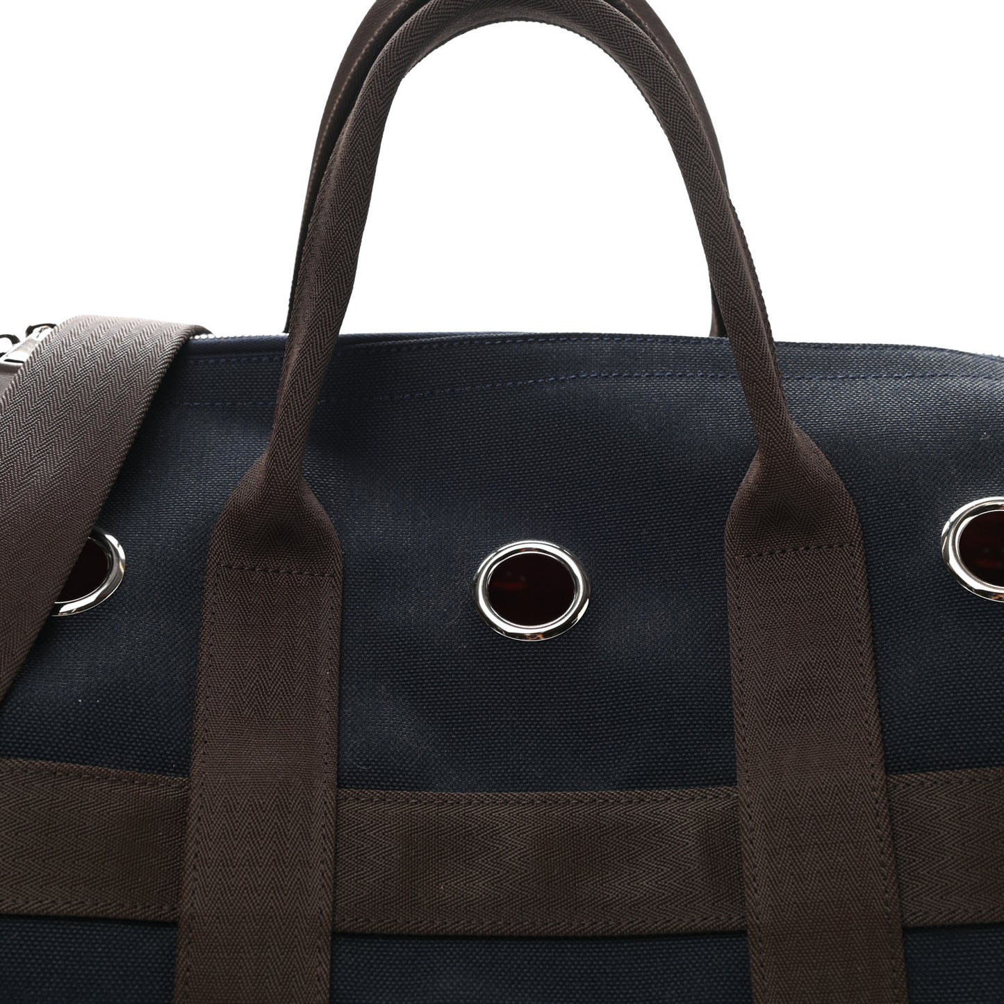 Fabric Carrying Dog Bag Navy