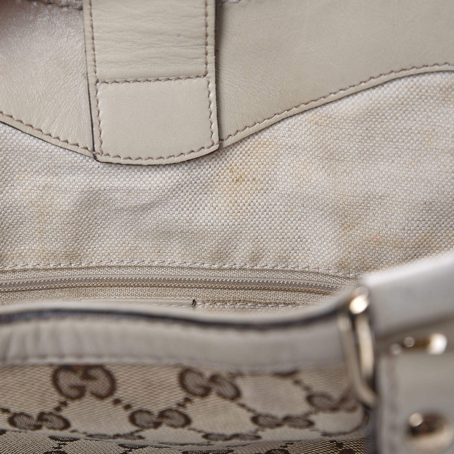 Gucci Monogram Medium Sukey Tote Off White 8 of 24