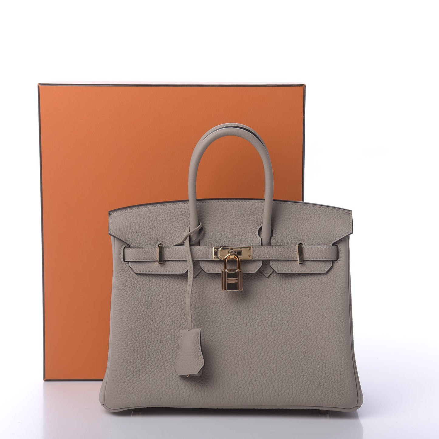 Togo Birkin 25 Gris Tourterelle