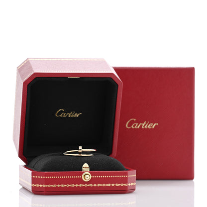 Cartier 18K Yellow Gold Small Juste Un Clou Ring 62 10 4 of 5