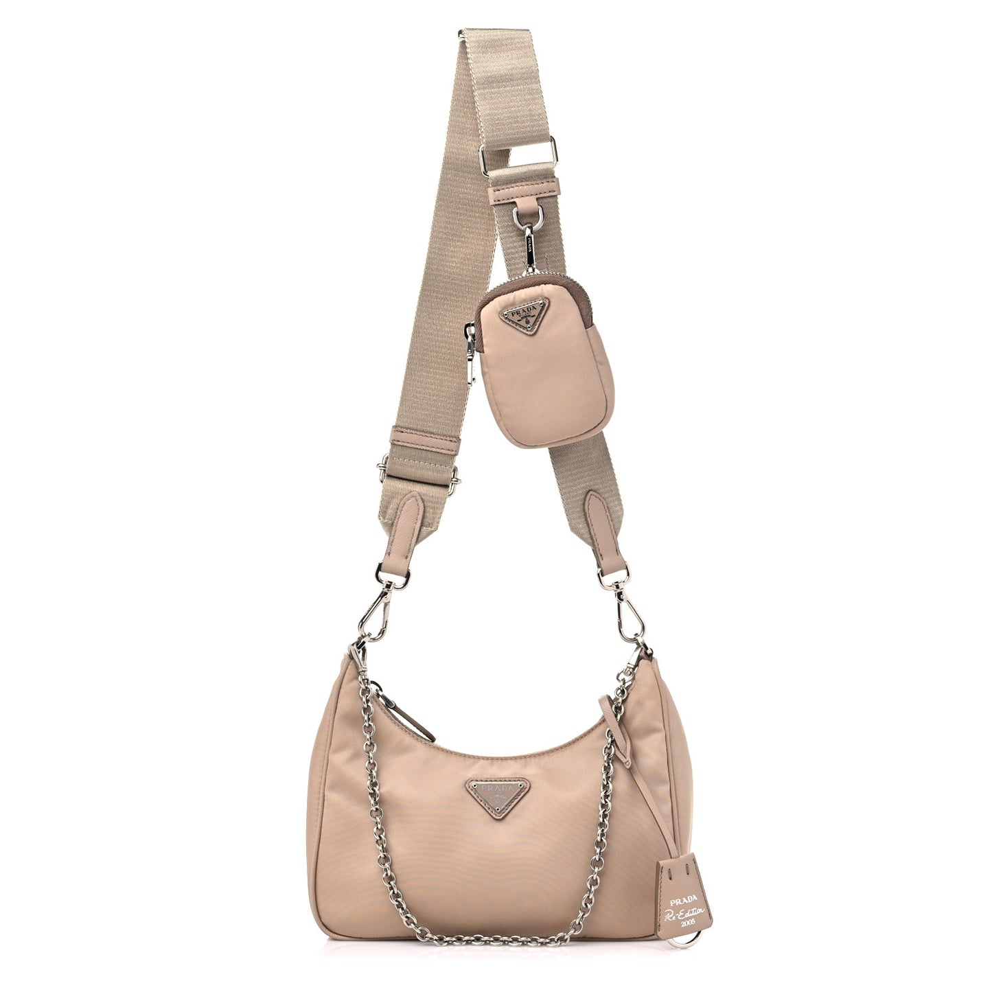 Nylon Re-Edition 2005 Shoulder Bag Cammeo