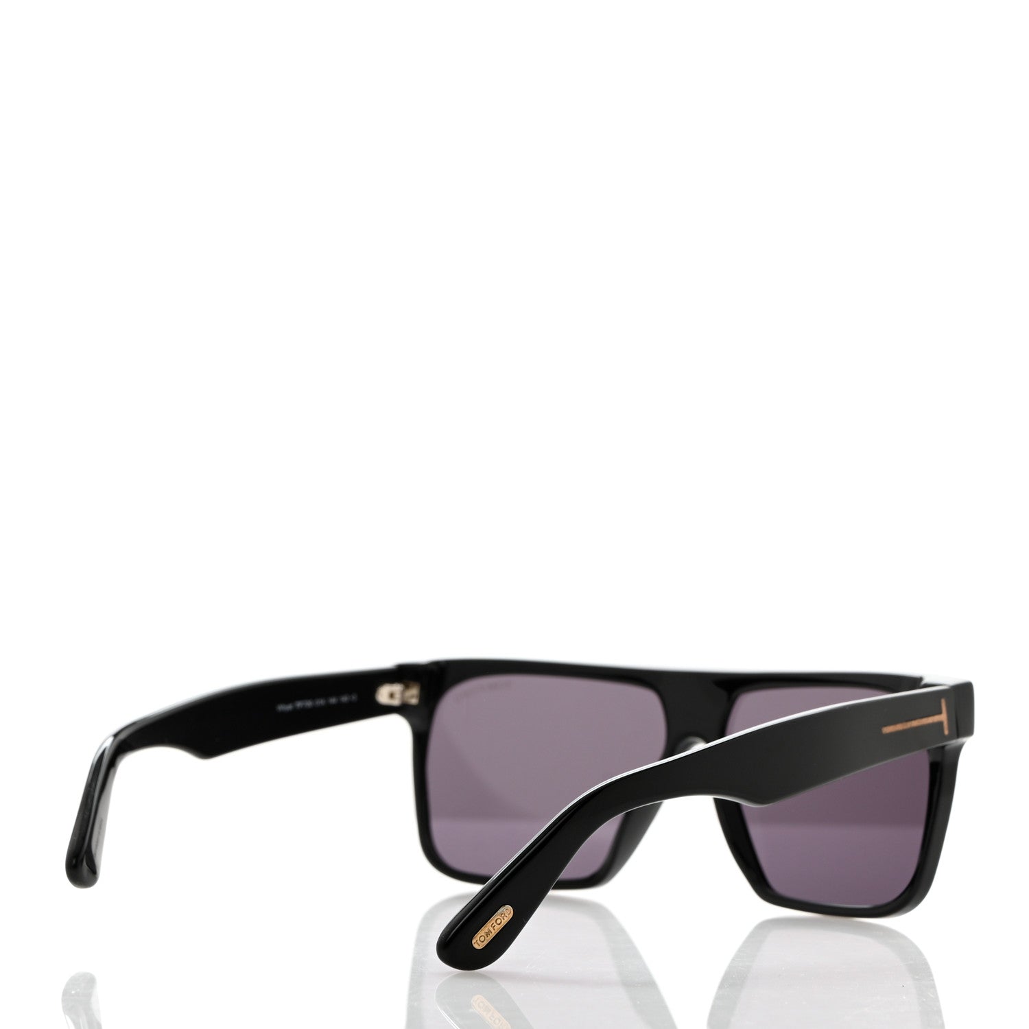 Tom Ford Acetate Whyat Square Sunglasses TF709 Black 4 of 8